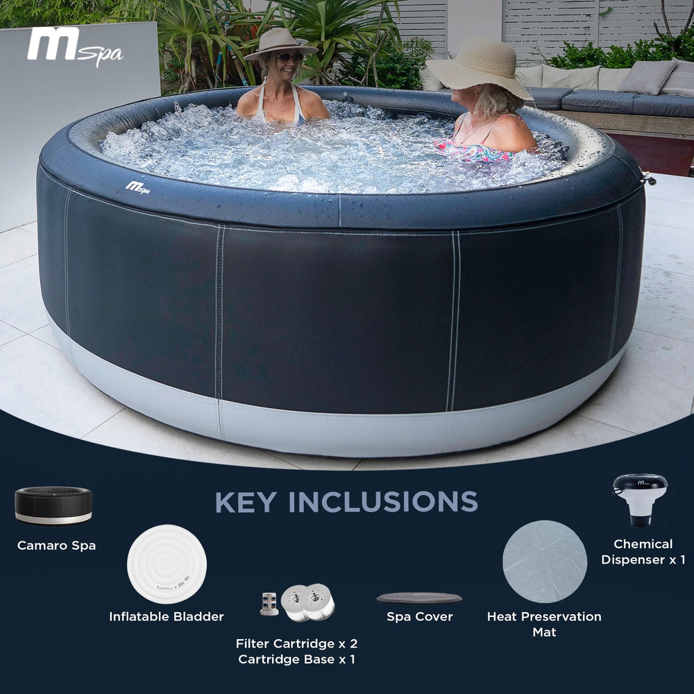 Round Inflatable Bubble Spa – Super Camaro Energy-Efficient Hot Tub