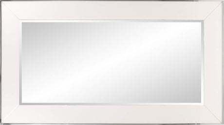 Howard Elliott Devon Oversized Full-Length Mirror – Modern Stainless Steel Frame