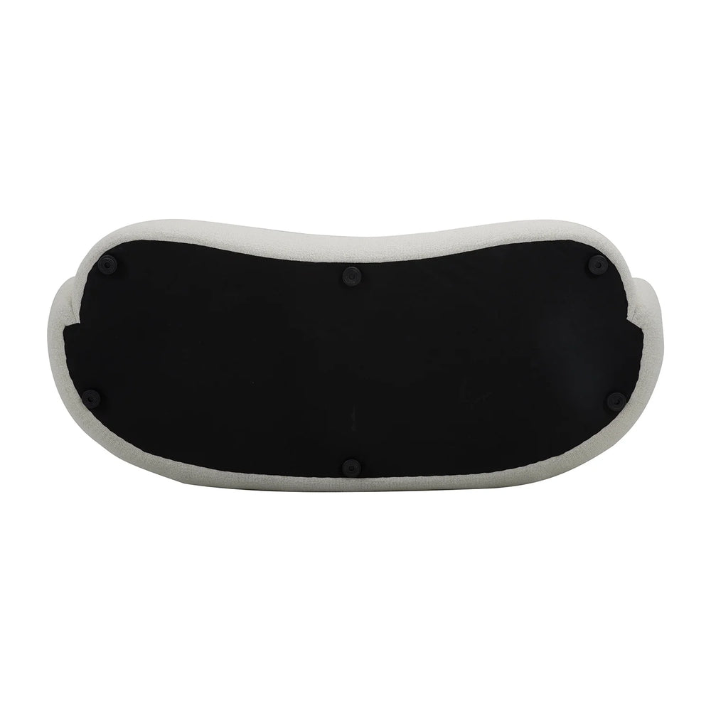 Juliet Curved 80.31" Sofa, Ivory