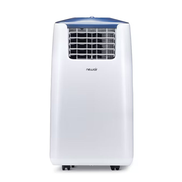 8532-BTU DOE (115-Volt) White/Gray Vented Portable Air Conditioner with Heater with Remote Cools 525-Sq Ft