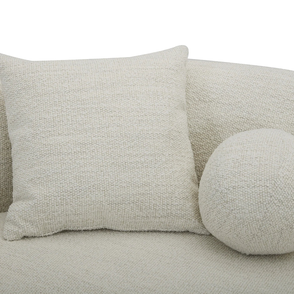 Juliet Curved 80.31" Sofa, Ivory