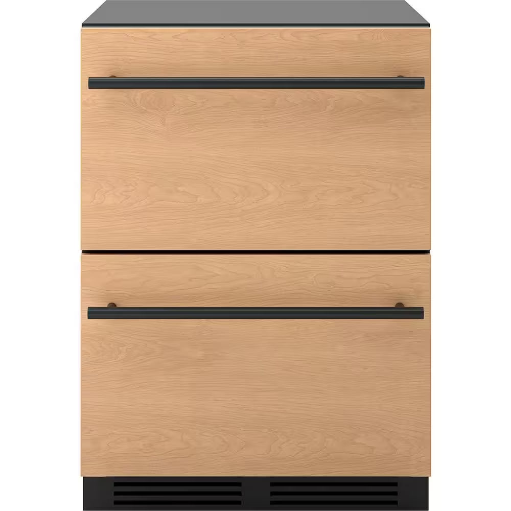 Presrv 5.1 Cu. Ft. Panel Ready Dual Zone Refrigerator Drawers