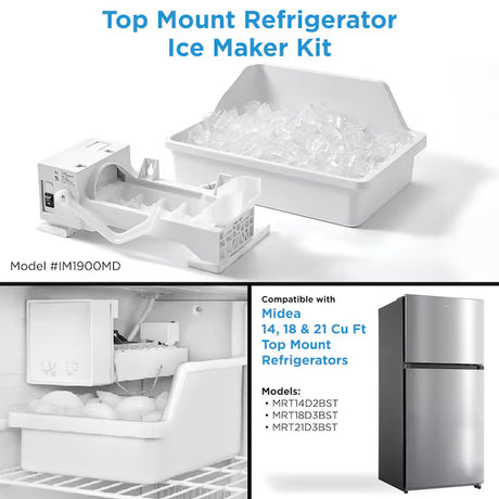 18.1 Cu. Ft. Fingerprint-Resistant Top-Freezer Refrigerator – Stainless Steel, Garage Ready, ENERGY STAR