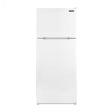 Off-Grid 14-Cu Ft Top-Freezer Refrigerator (White)