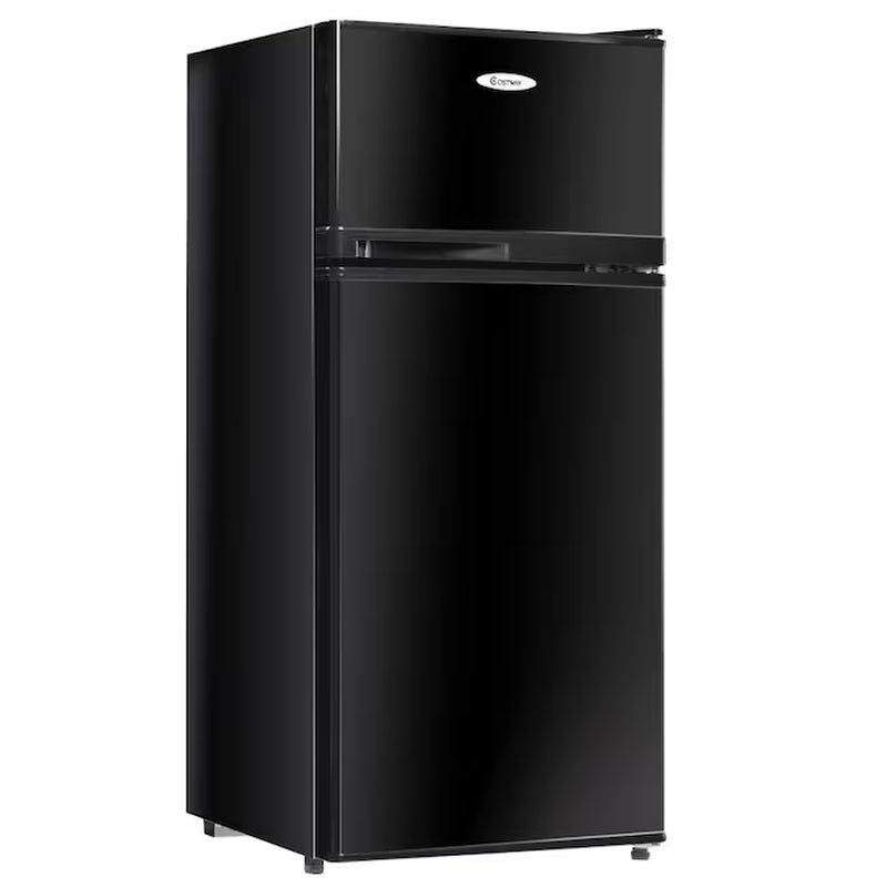 3.4-Cu Ft Built-In Mini Fridge with Freezer (Black)