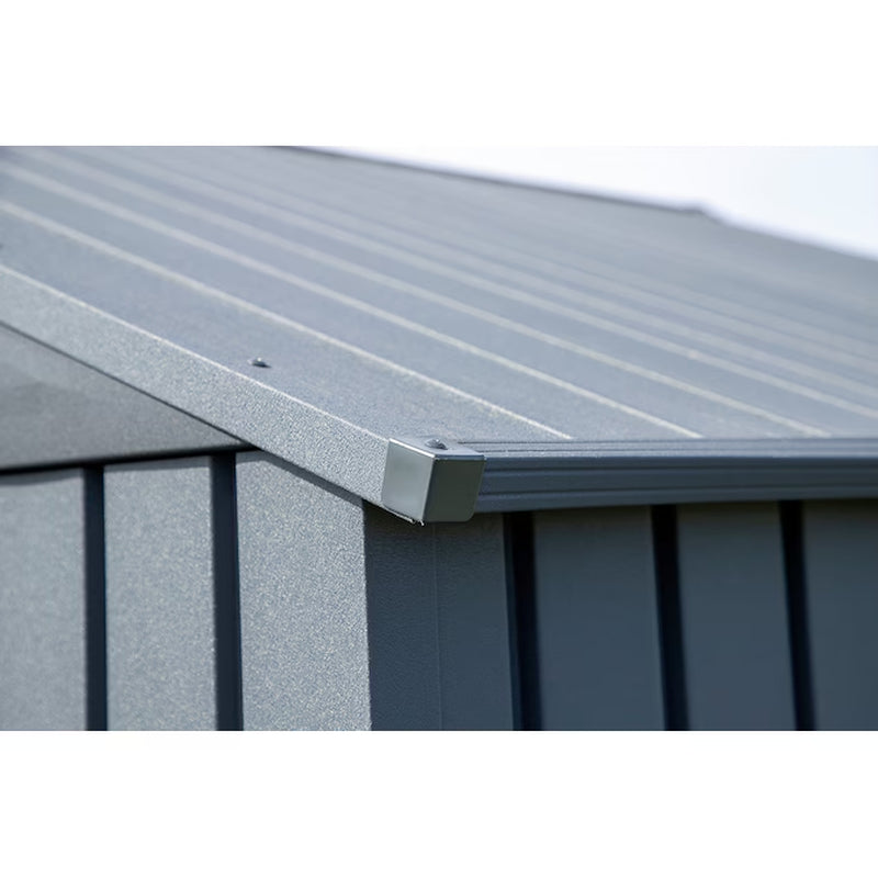 8-Feet X 6-Feet Elite Galvanized Steel Storage Shed