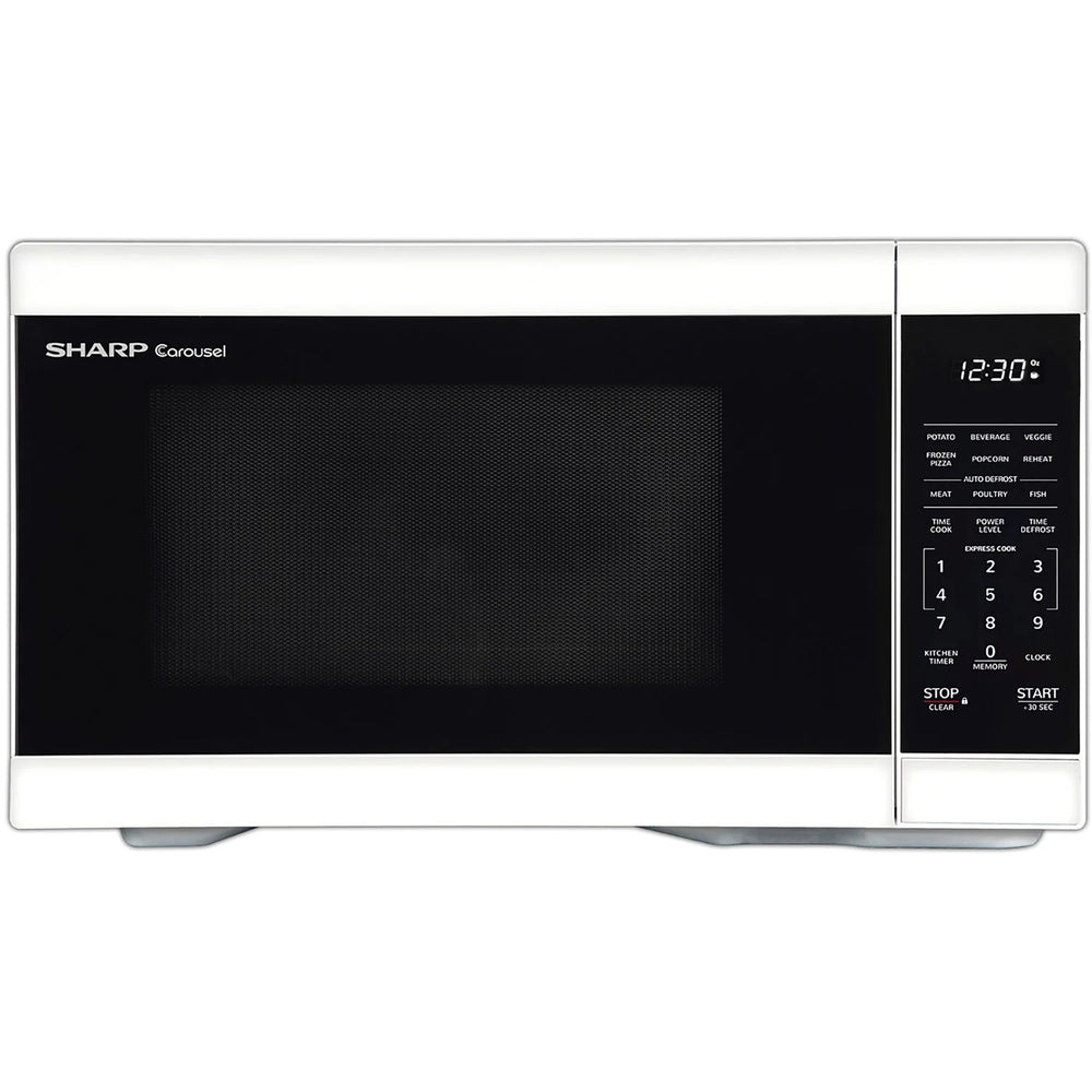 1.1-Cu. Ft. Countertop Microwave Oven in White