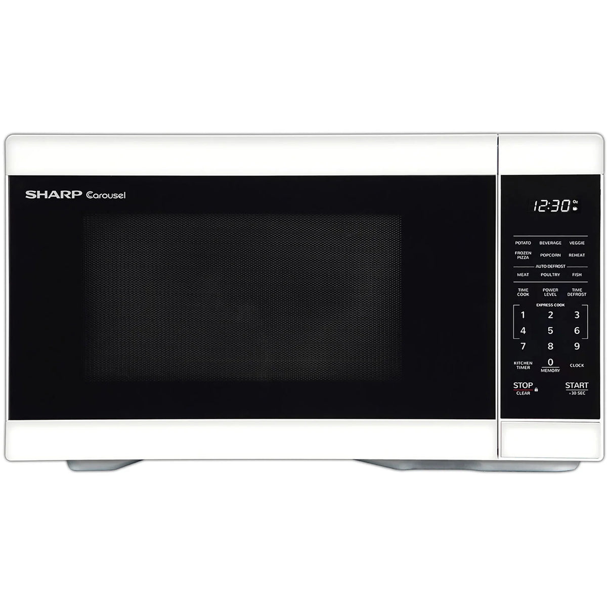 1.1-Cu. Ft. Countertop Microwave Oven in White