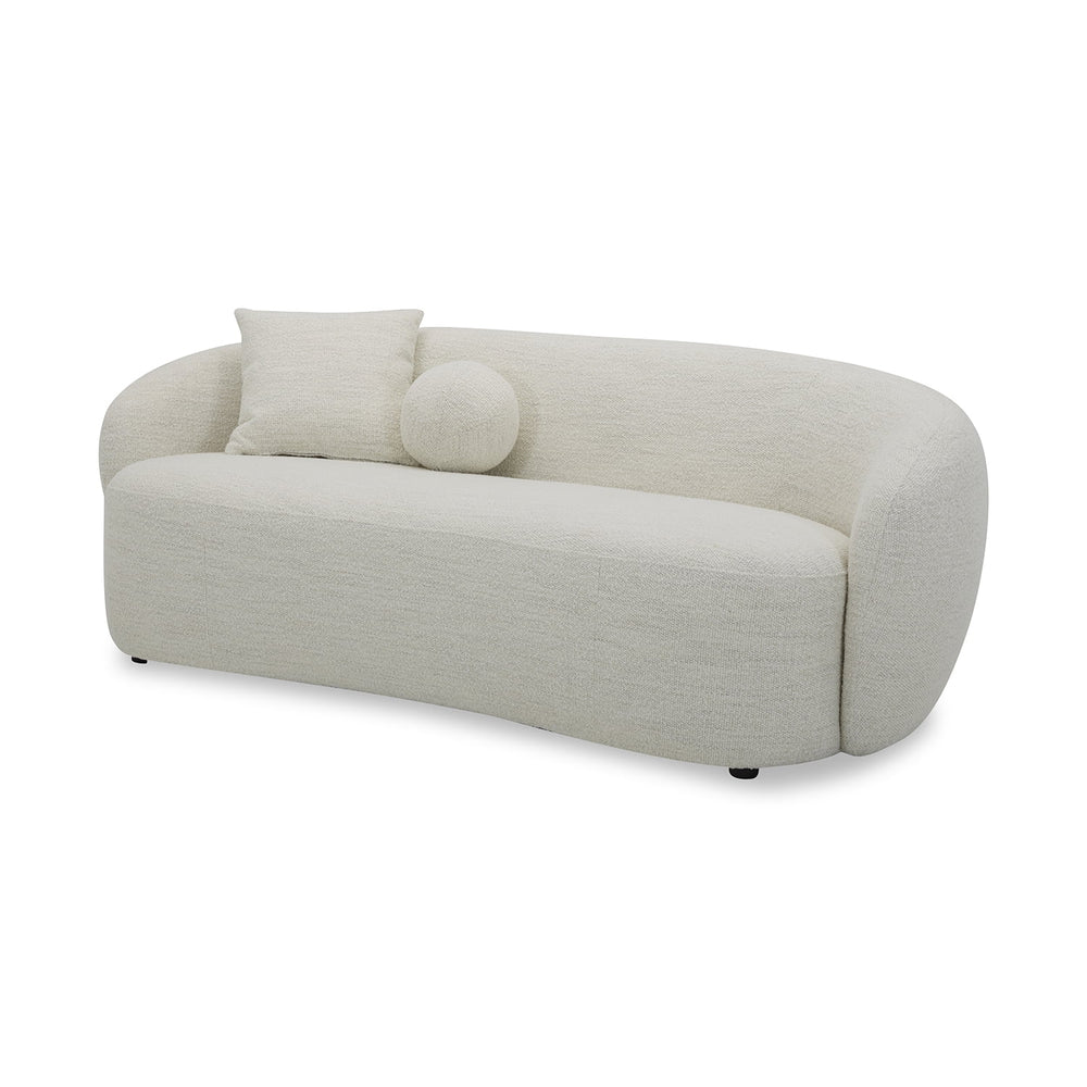 Juliet Curved 80.31" Sofa, Ivory