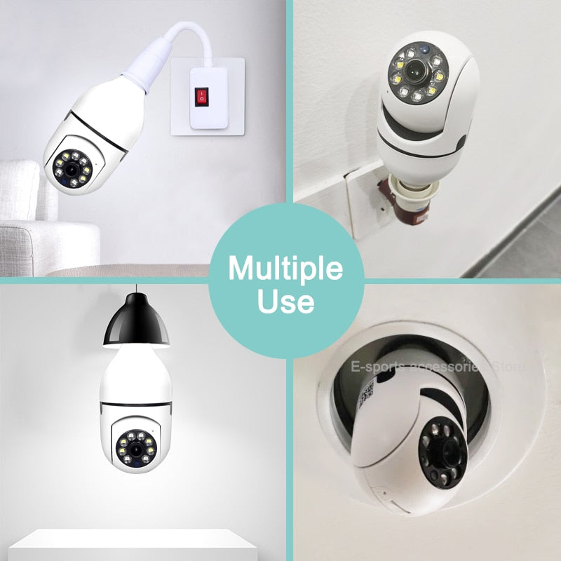 Bulb Surveillance Camera of 200W - Nest Home Essentials