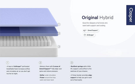 Sleep Original Hybrid Mattress, California King