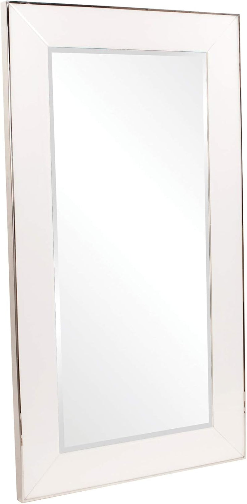 Howard Elliott Devon Oversized Full-Length Mirror – Modern Stainless Steel Frame