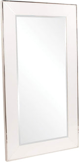 Howard Elliott Devon Oversized Full-Length Mirror – Modern Stainless Steel Frame