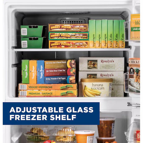 Garage-Ready 21.9 Cu. Ft. Top-Freezer Refrigerator – White, ENERGY STAR