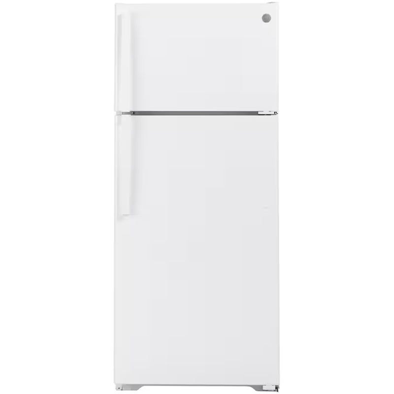 17.5-Cu Ft Top-Freezer Refrigerator (Black)