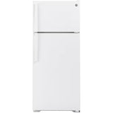 17.5-Cu Ft Top-Freezer Refrigerator (Black)