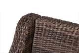 Better Homes and Gardens Hawthorne Park 4-Piece Outdoor Conversation Set, Brown