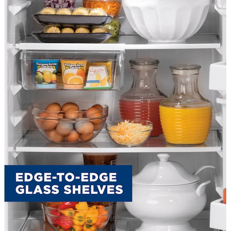 Garage-Ready 21.9 Cu. Ft. Top-Freezer Refrigerator – White, ENERGY STAR