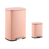 13.2-Gallon Stainless Steel Indoor Kitchen Step Trash Can