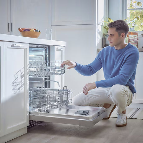 24" Front Control Built-In Dishwasher – Stainless Steel, ENERGY STAR, 52 dB Quiet Operation