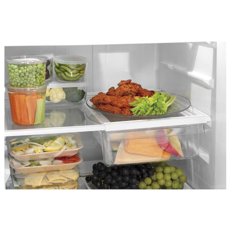 17.5-Cu Ft Top-Freezer Refrigerator (Black)