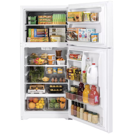 Garage-Ready 21.9 Cu. Ft. Top-Freezer Refrigerator – White, ENERGY STAR