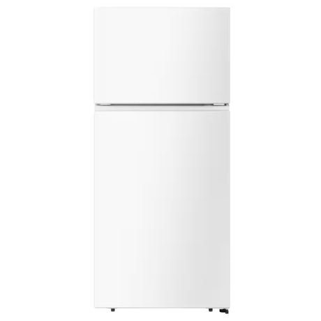 18-Cu Ft Top-Freezer Refrigerator (White)