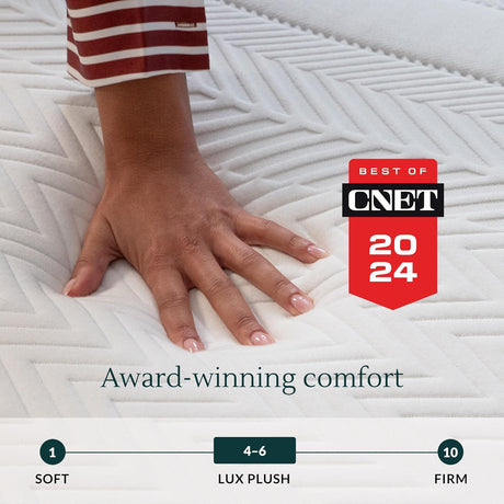 Legend Hybrid 12" Queen Mattress – Luxury Comfort with Organic Cotton Cover