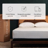 Legend Hybrid 12" Queen Mattress – Luxury Comfort with Organic Cotton Cover