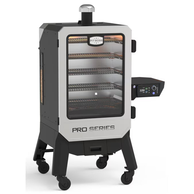 6 Series Pro Elite 1529-Sq. Inches Stainless Steel Pellet Smoker