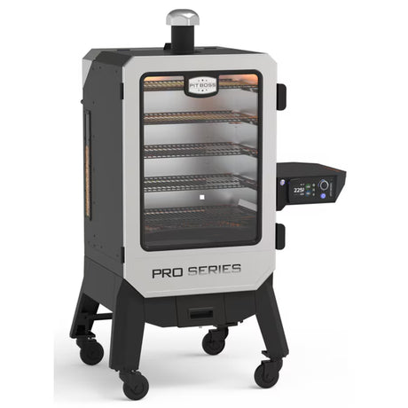 6 Series Pro Elite 1529-Sq. Inches Stainless Steel Pellet Smoker