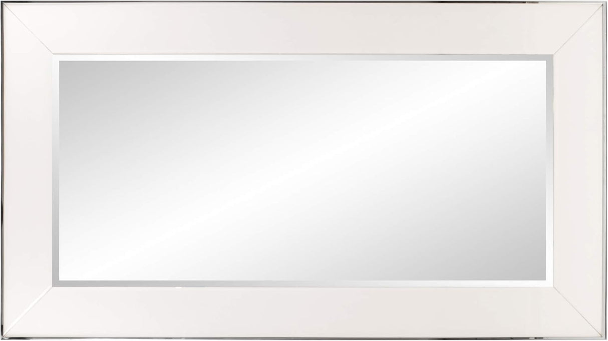 Howard Elliott Devon Oversized Full-Length Mirror – Modern Stainless Steel Frame