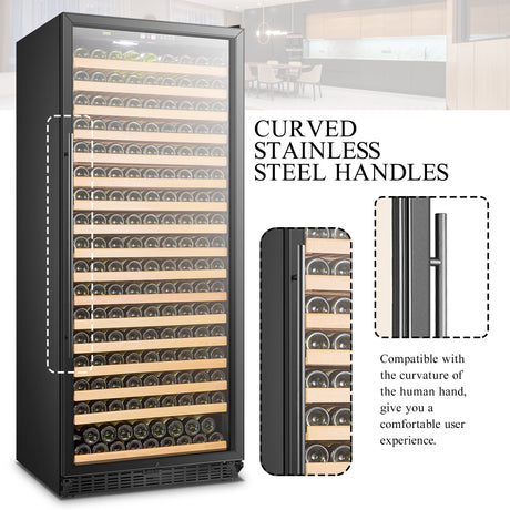 289 Bottle Built-In Single Zone Wine Cooler 32 Inch Width