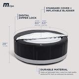 Round Inflatable Bubble Spa – Super Camaro Energy-Efficient Hot Tub
