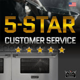 Professional 30 In. 4.2 Cu. Ft. 4 Burners Freestanding Natural Gas Range in Black with Convection Oven