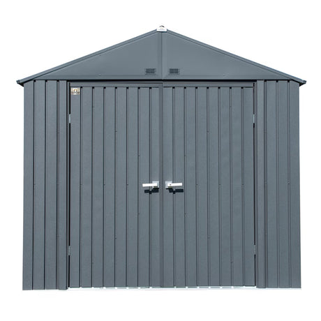 8-Feet X 6-Feet Elite Galvanized Steel Storage Shed