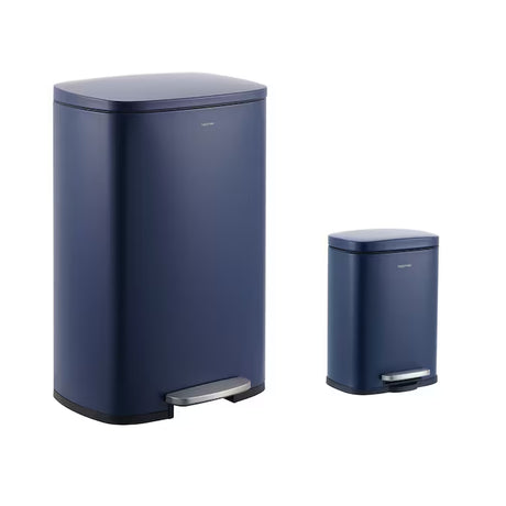 13.2-Gallon Stainless Steel Indoor Kitchen Step Trash Can