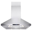 30-In Convertible 343-CFM Stainless Steel Island Range Hood