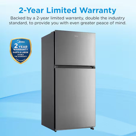 18.1 Cu. Ft. Fingerprint-Resistant Top-Freezer Refrigerator – Stainless Steel, Garage Ready, ENERGY STAR