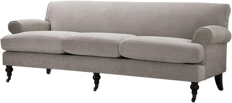 Alana Lawson Sofa, Silver Grey