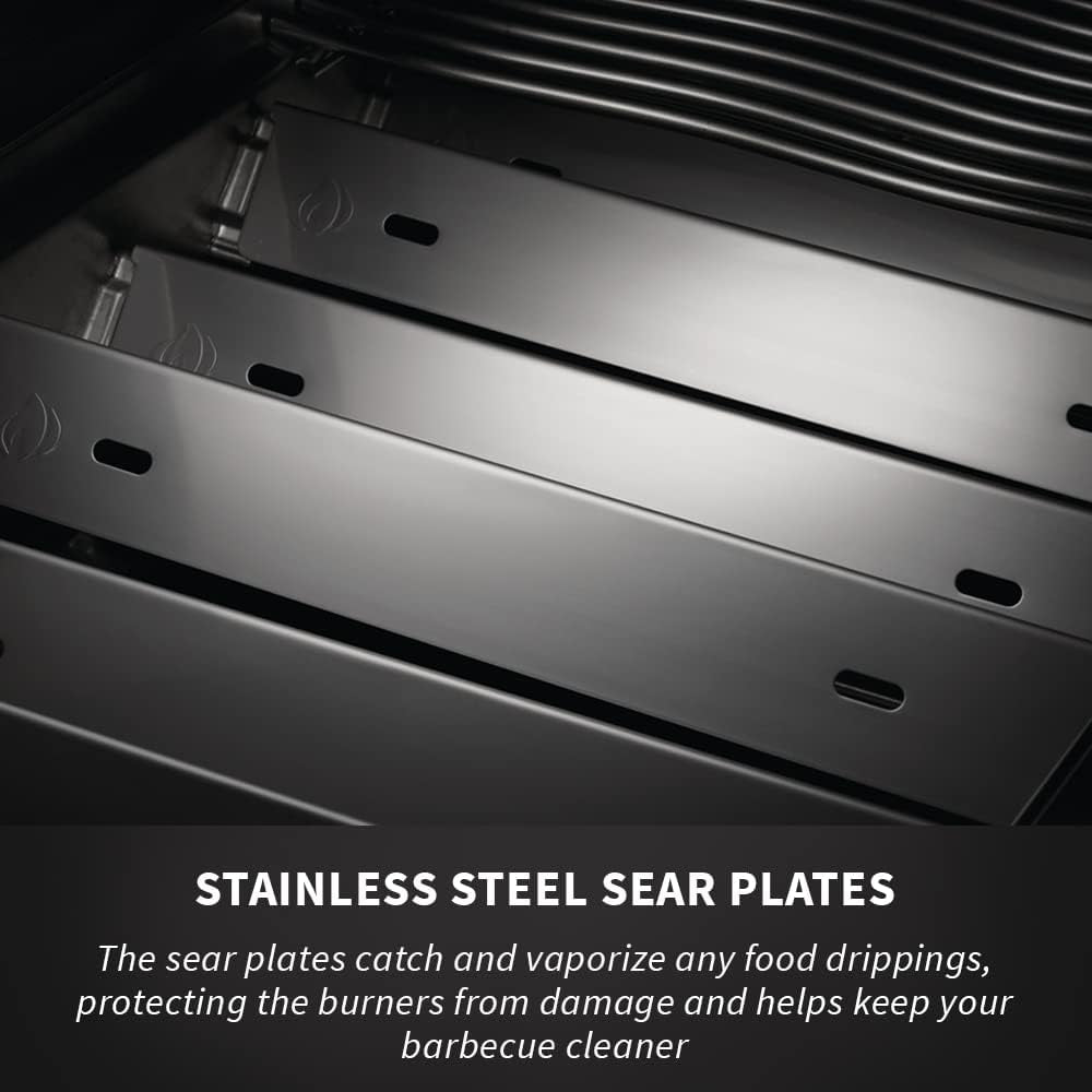 PRO500RSIBNSS-3 Prestige PRO 500 RSIB Natural Gas Grill, Sq.In, Stainless Steel