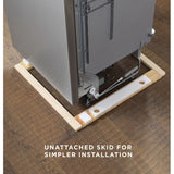 24 Inch Front Control Built-In Dishwasher ( White ) ENERGY STAR Certified 60-Decibels Standard Sound Level