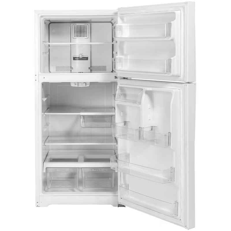 Garage-Ready 21.9 Cu. Ft. Top-Freezer Refrigerator – White, ENERGY STAR