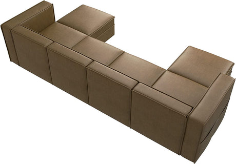 Convertible U-Shaped Sectional Sofa – Modular Couch with Storage & Chaise