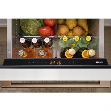 Presrv 5.1 Cu. Ft. Panel Ready Dual Zone Refrigerator Drawers
