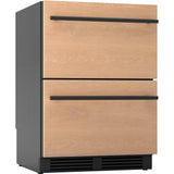 Presrv 5.1 Cu. Ft. Panel Ready Dual Zone Refrigerator Drawers