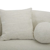 Juliet Curved 80.31" Sofa, Ivory