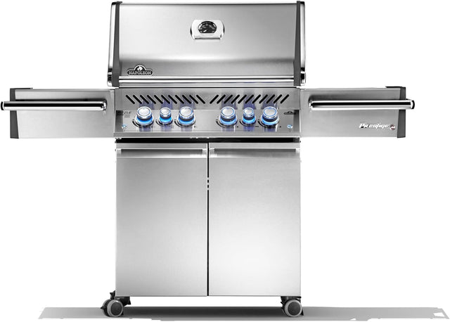 PRO500RSIBNSS-3 Prestige PRO 500 RSIB Natural Gas Grill, Sq.In, Stainless Steel