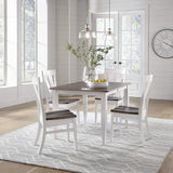 5-Piece Solid Maple Dining Set – Handmade Kitchen Table & 4 Chairs