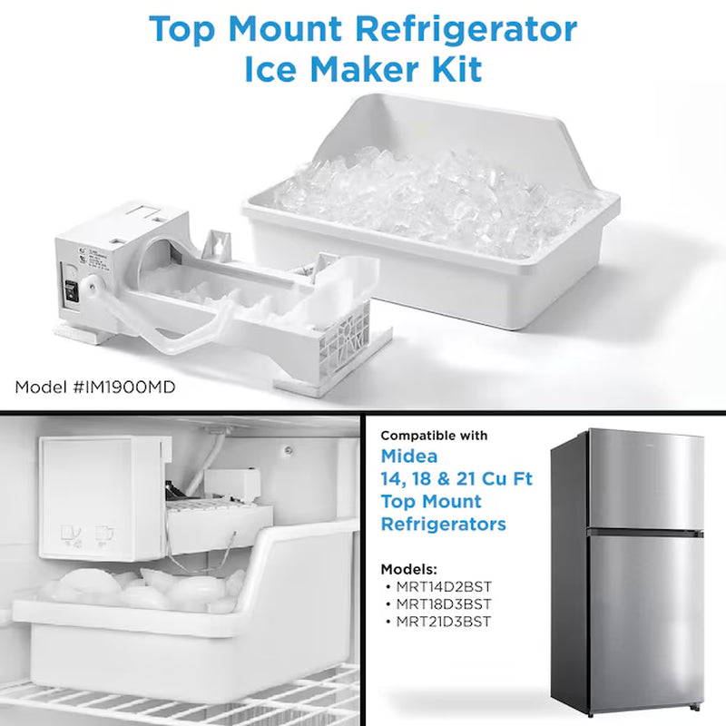 18.1 Cu. Ft. Fingerprint-Resistant Top-Freezer Refrigerator – Stainless Steel, Garage Ready, ENERGY STAR